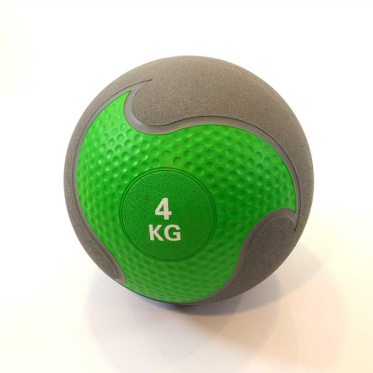 Rubber Medicine Ball - 4 kg 1/3