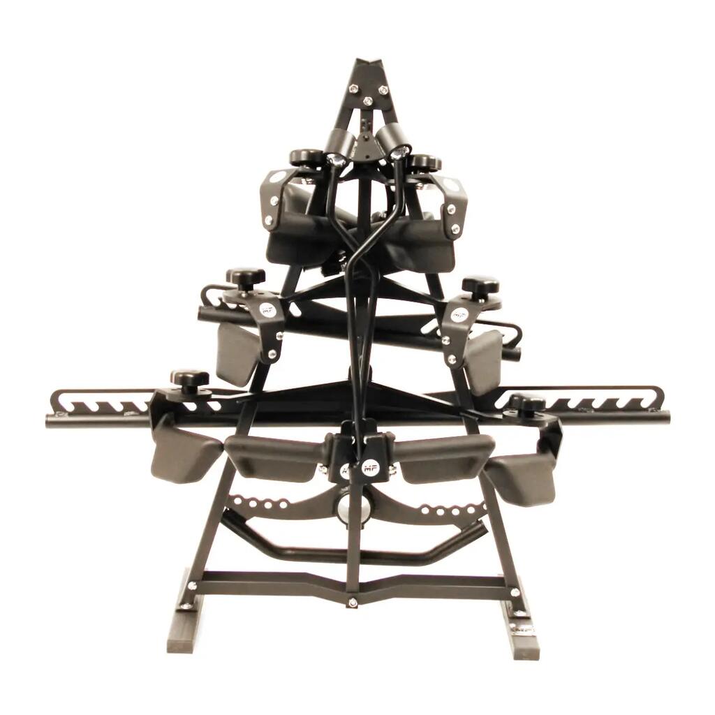 Storage rack for pulley attachment