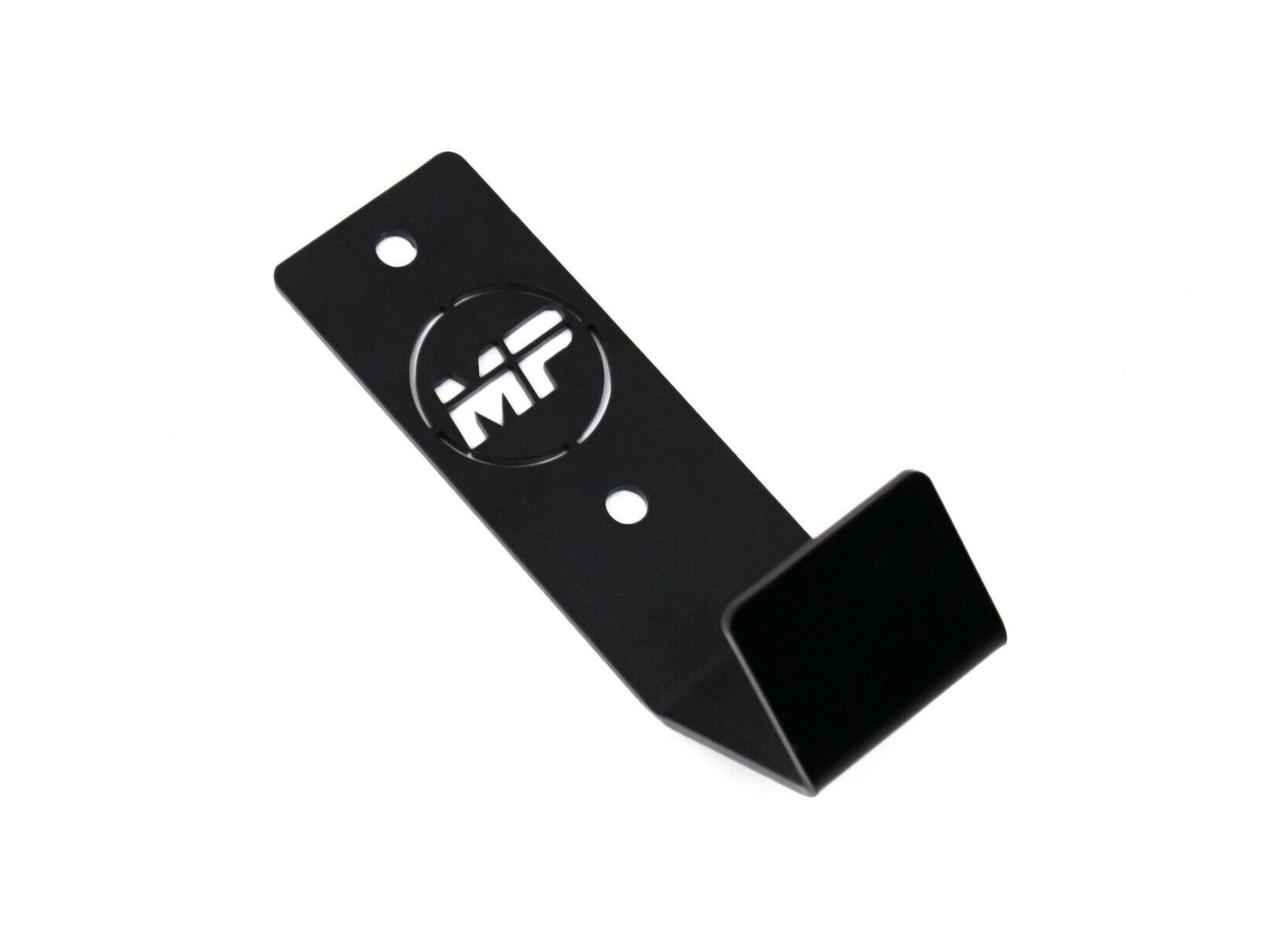 Soporte de pared para Kettlebells - negro 3/4