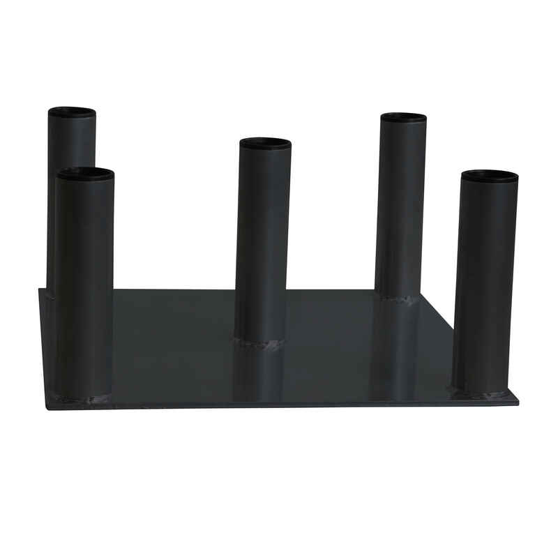Vertical Bar Rack - 5 pieces for 50 mm bars - Decathlon