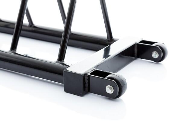 Estante para 8 discos bumper - negro 7/7