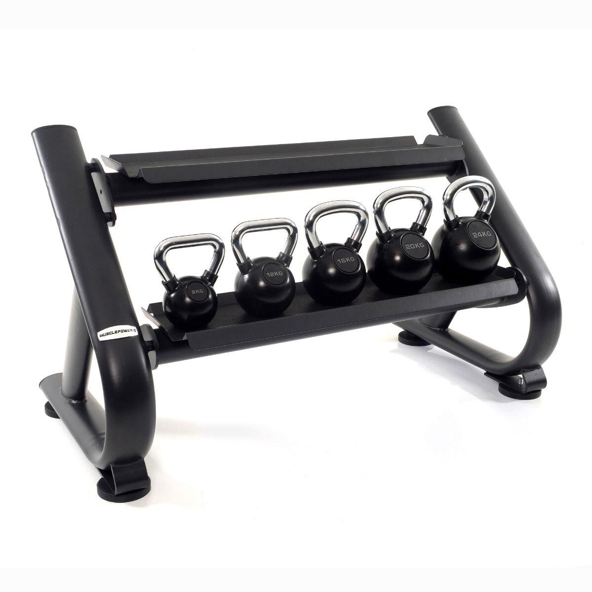 Kettlebell Opbergrek Deluxe - mat zwart 2/4