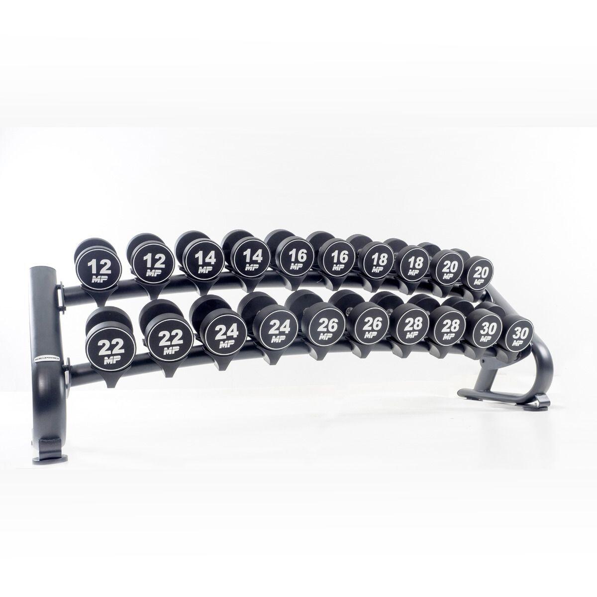 Support haltères pour 10 paires Deluxe - noir mat 2/6