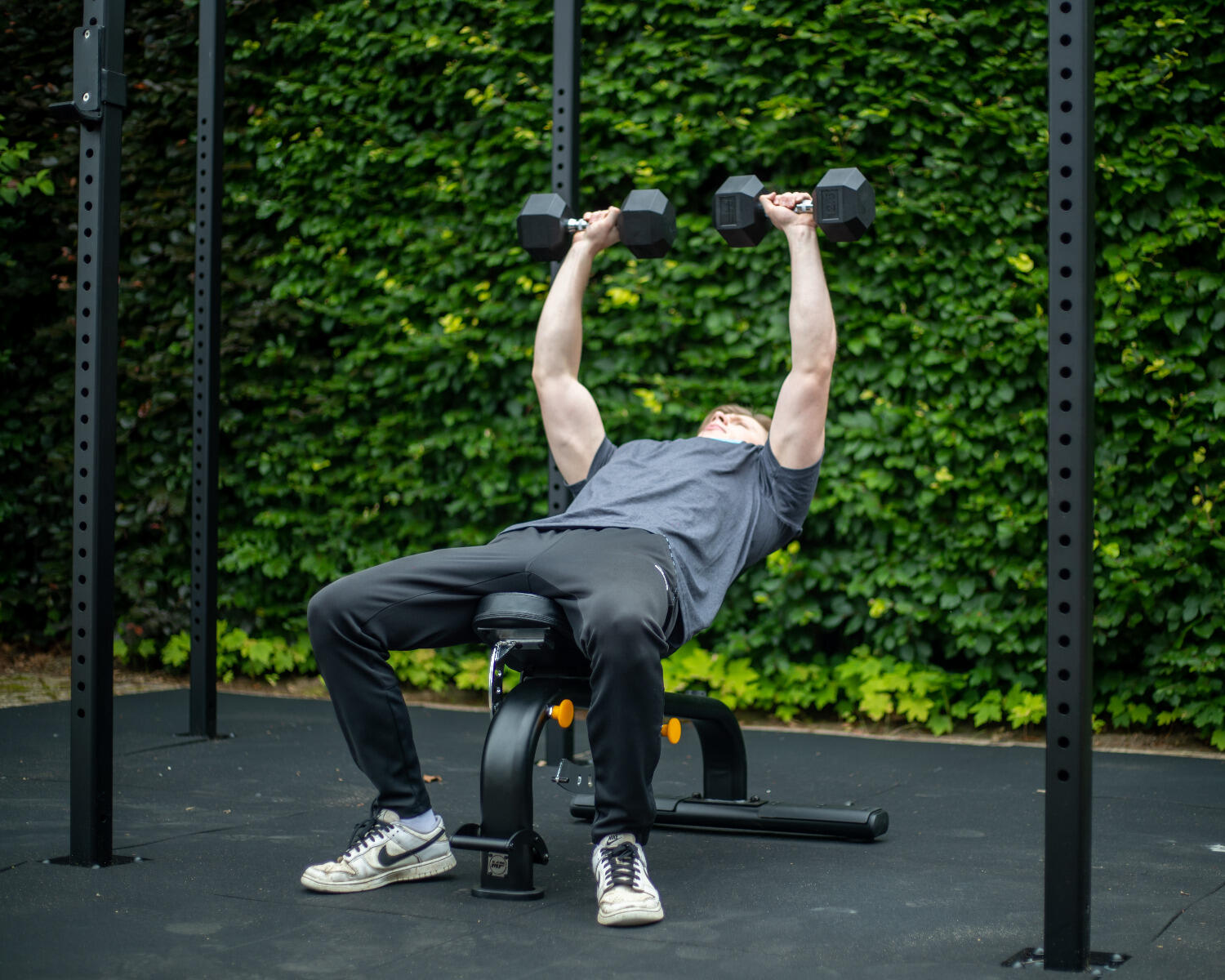 Verstelbare Trainingsbank - Zwart 7/7