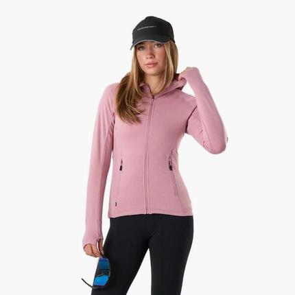 Pull randonnée femme respirant séchant rapidement Ultra Light Tech Midlayer Hood