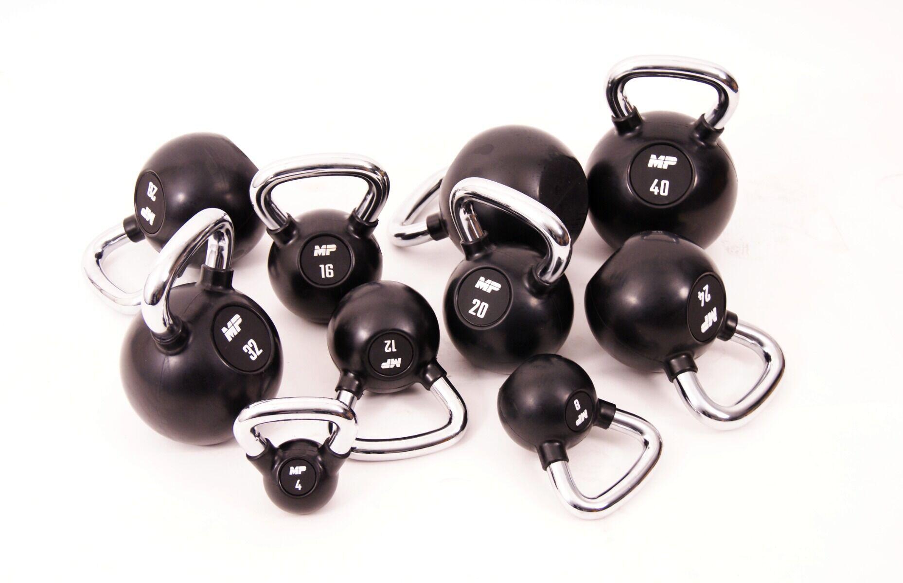 Gummi-Kettlebell - 20 kg 5/5