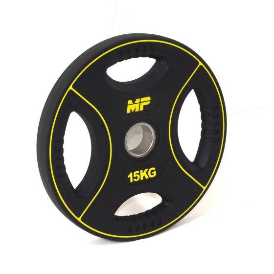 PU 4-Grip Weight Plate - 15 kg