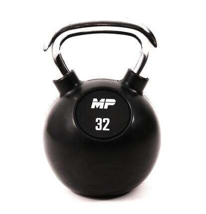 Kettlebell en caoutchouc - 32 kg
