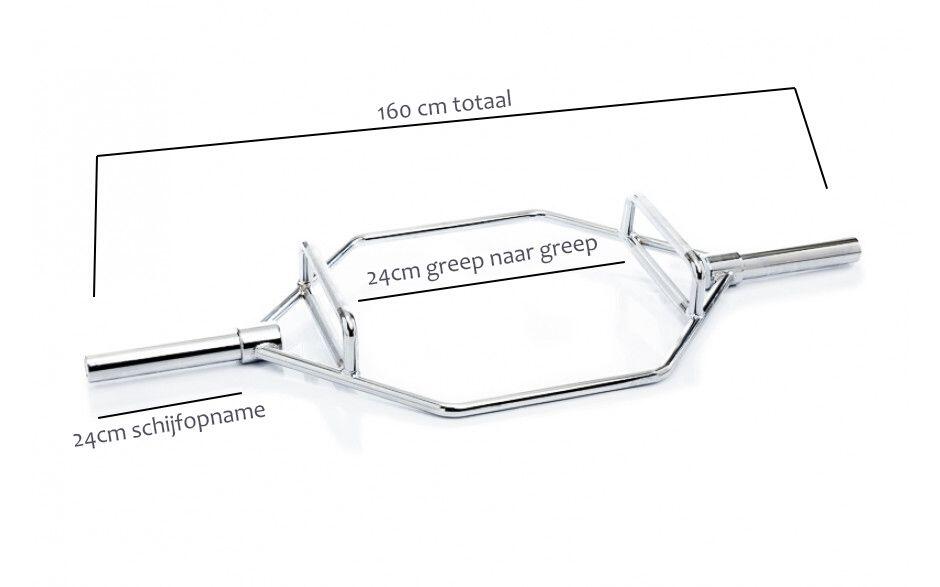 Olympische Hex Bar - 20 kg 4/7