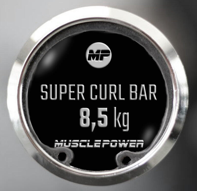Olympische Super Curl Stange - 120 cm 4/5