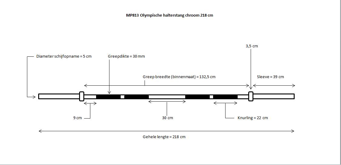 Barre Olympique - 20 kg 4/7