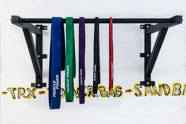 Barra de Pull Up Cross Fit - Preta 4/4