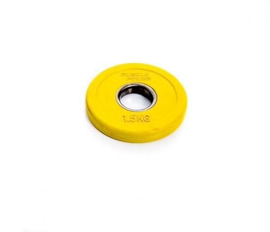 Disco Olímpico Fraccional Bumper - 1,5 kg 2/2
