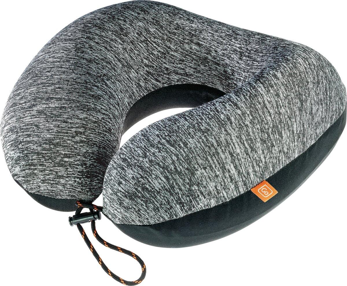 GO TRAVEL Comfort Almofada de Viagem Viscoelástica 485.105 — Laranja. 2/4