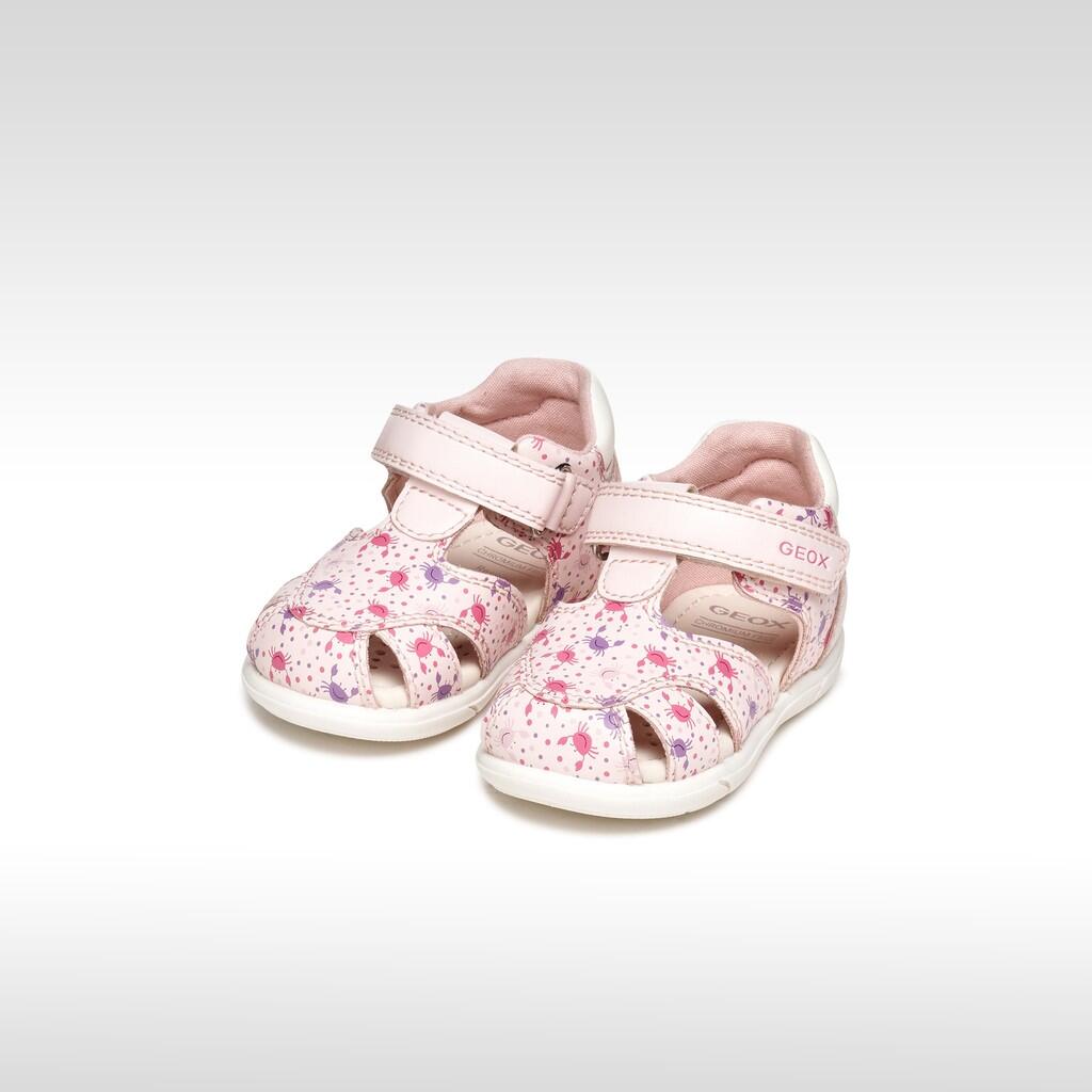 Sandales Bébé Fille SANDAL ZAPITO BABY GIRL Rose Clair/Blanc 3/7