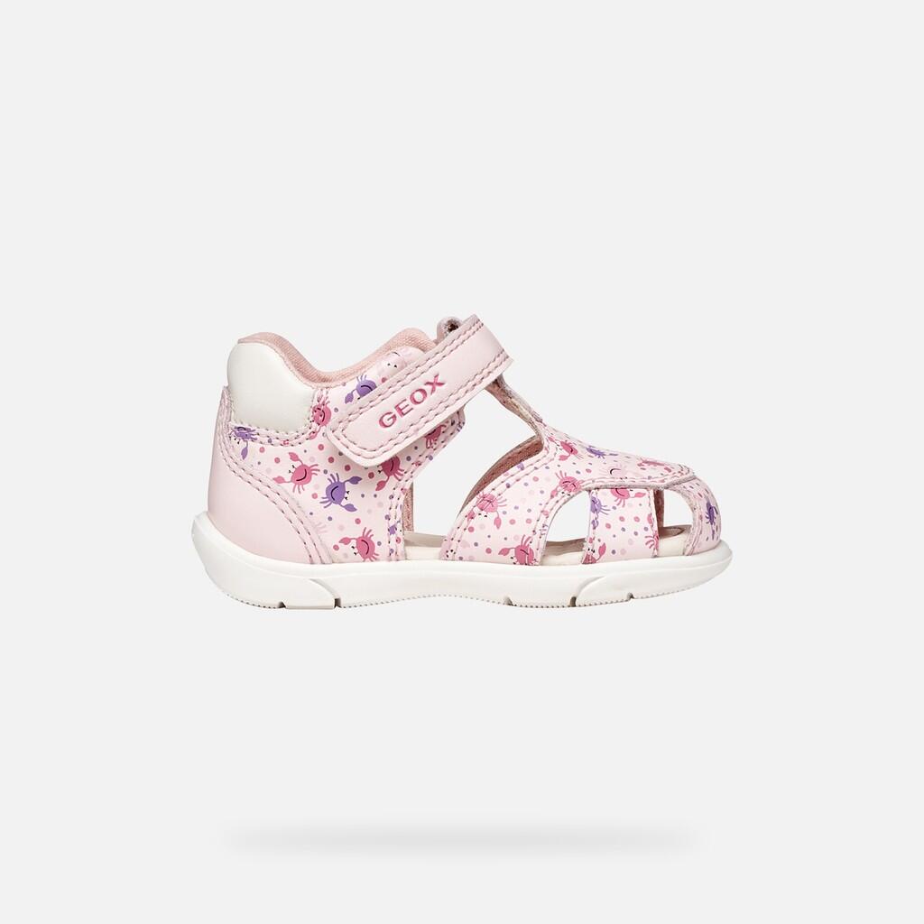 Sandales Bébé Fille SANDAL ZAPITO BABY GIRL Rose Clair/Blanc 2/7