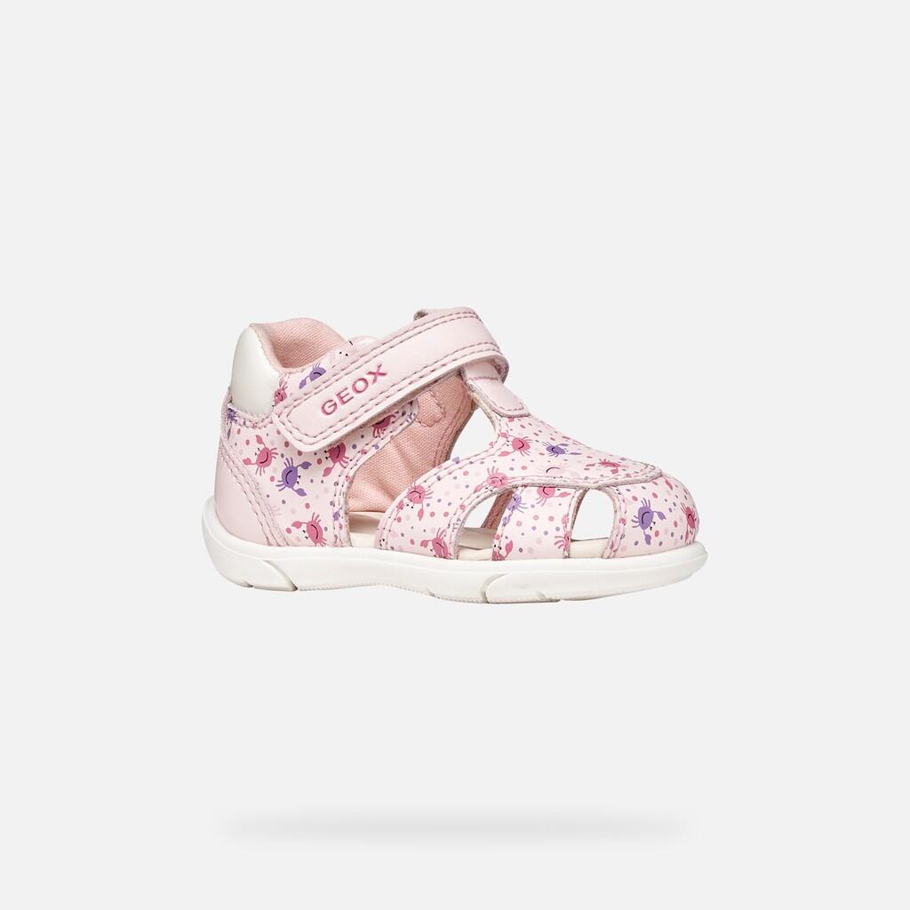 Sandales Bébé Fille SANDAL ZAPITO BABY GIRL Rose Clair/Blanc 4/7