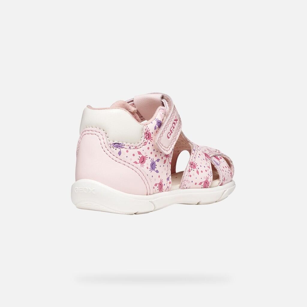 Sandales Bébé Fille SANDAL ZAPITO BABY GIRL Rose Clair/Blanc 6/7