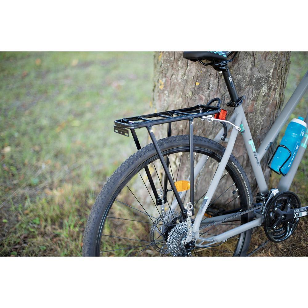 Portaequipajes Universal M-Wave en Aluminio Negro para Bicicletas 2/4