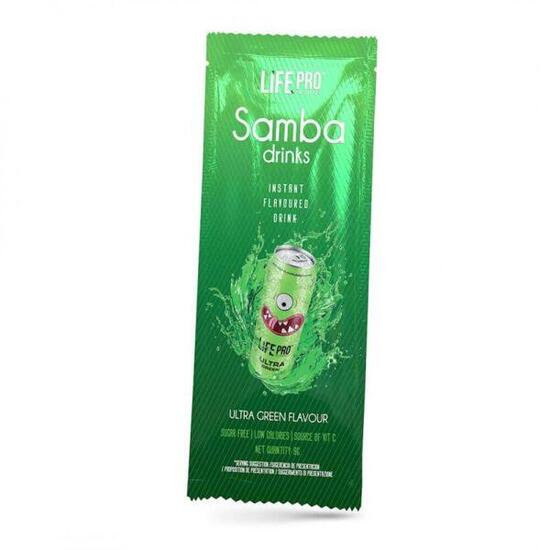 Samba-Getränk – 9 g LifePRO Green Punch
