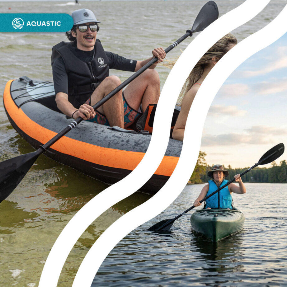 Pagaie de kayak AQUASTIC 2 pièces 7/7