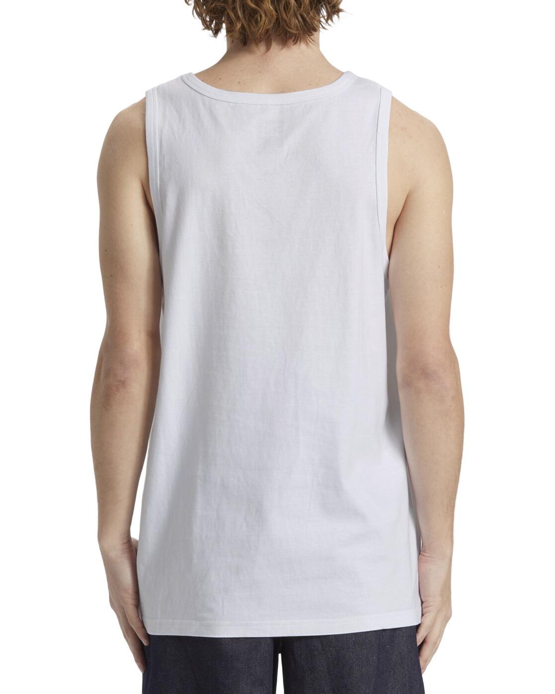 Top met Borstzak DC STAR POCKET Weiss Heren 2/4