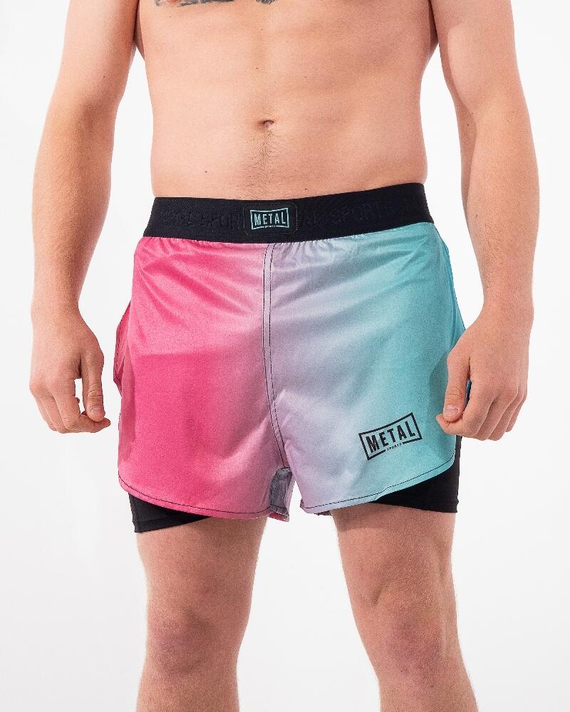 MMA shorts 2-in-1 Metal Boxe Miami Vibe XXL 6/6