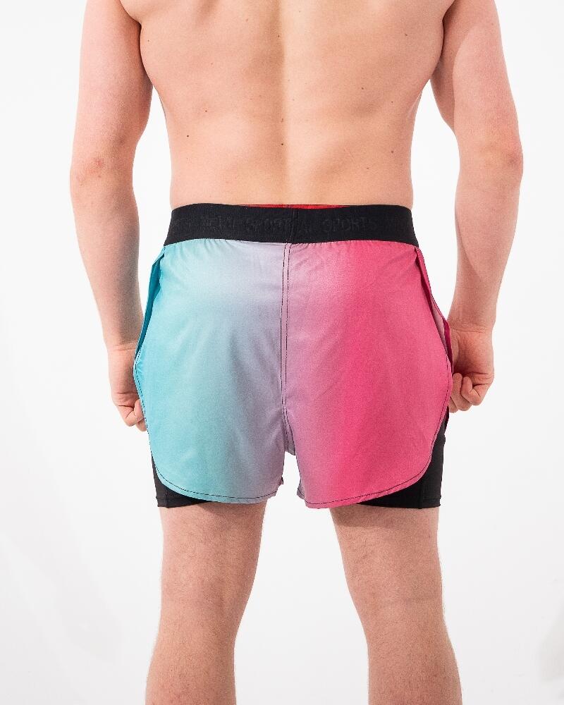 MMA shorts 2-in-1 Metal Boxe Miami Vibe XXL 5/6