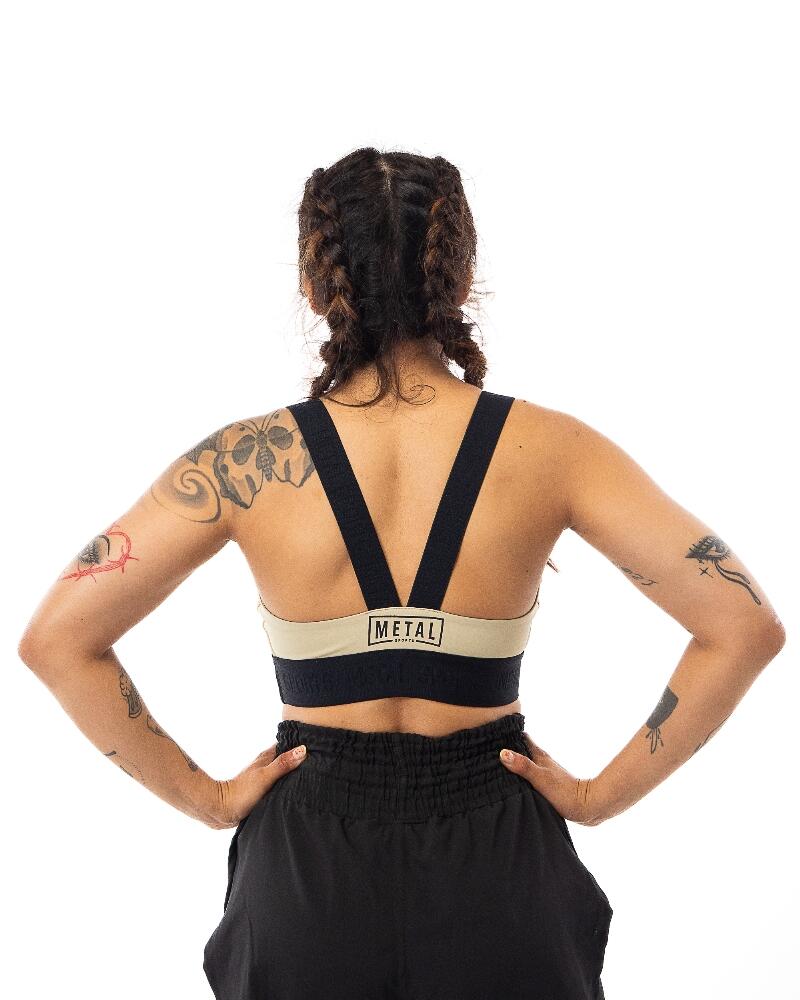 Reggiseno sport Metal Boxe Desert Storm L 3/4
