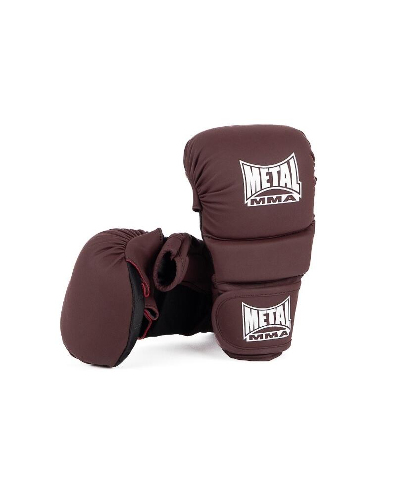 Gants MMA Sparring Metal Boxe The Shell Bordeaux M 2/3