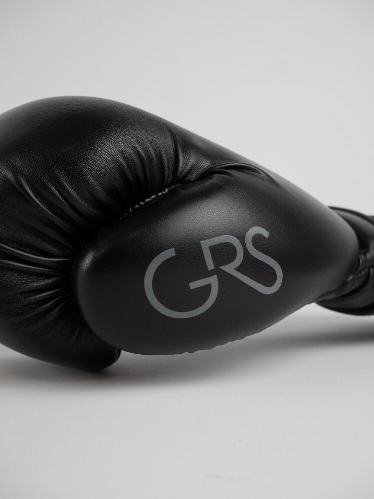 Gants de boxe Metal Boxe Gris Noir 8 oz 5/7