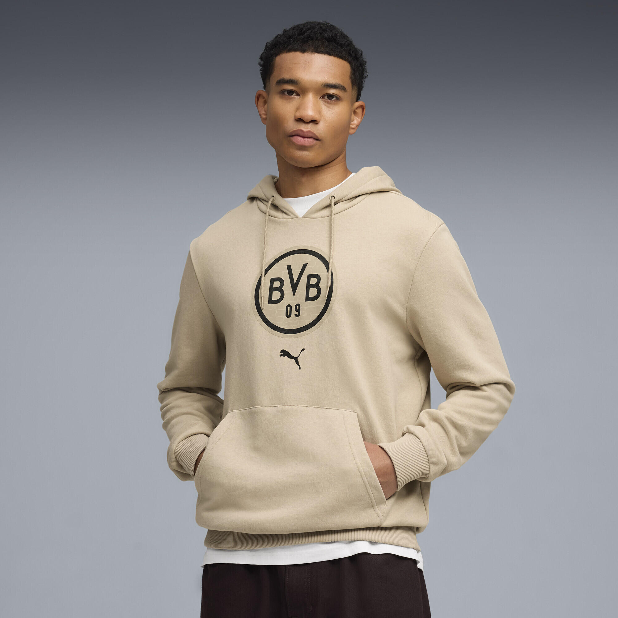 Felpa con cappuccio Borussia Dortmund ftblCULTURE da uomo PUMA 2/5