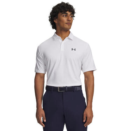 polo manches courtes UA MATCHPLAY POLO HOMME blanc
