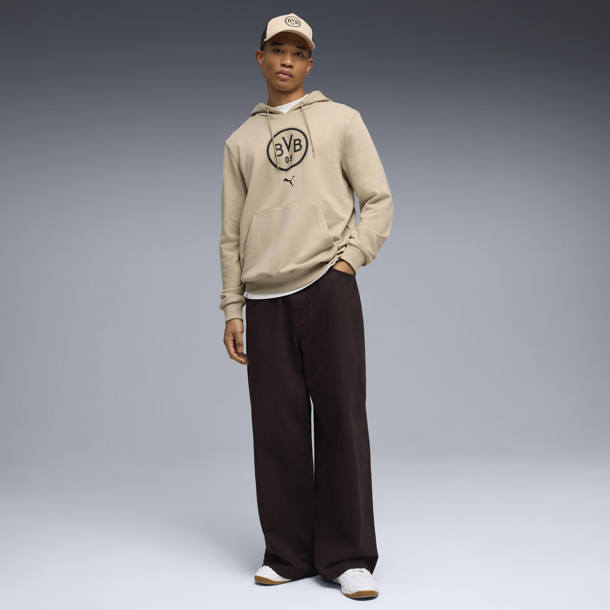 Felpa con cappuccio Borussia Dortmund ftblCULTURE da uomo PUMA 4/5