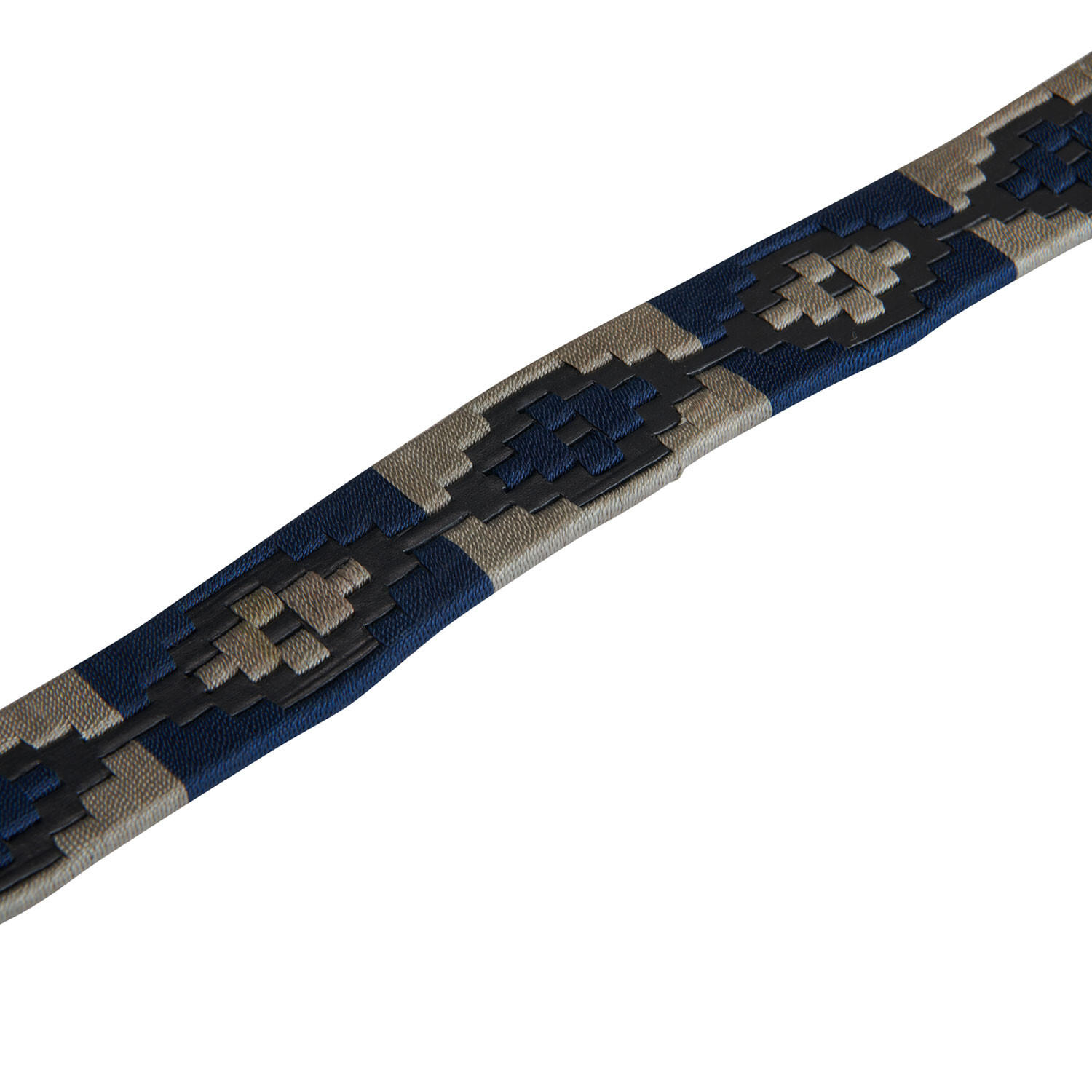 Ceinture d'équitation en cuir avec motif southwest 3/7