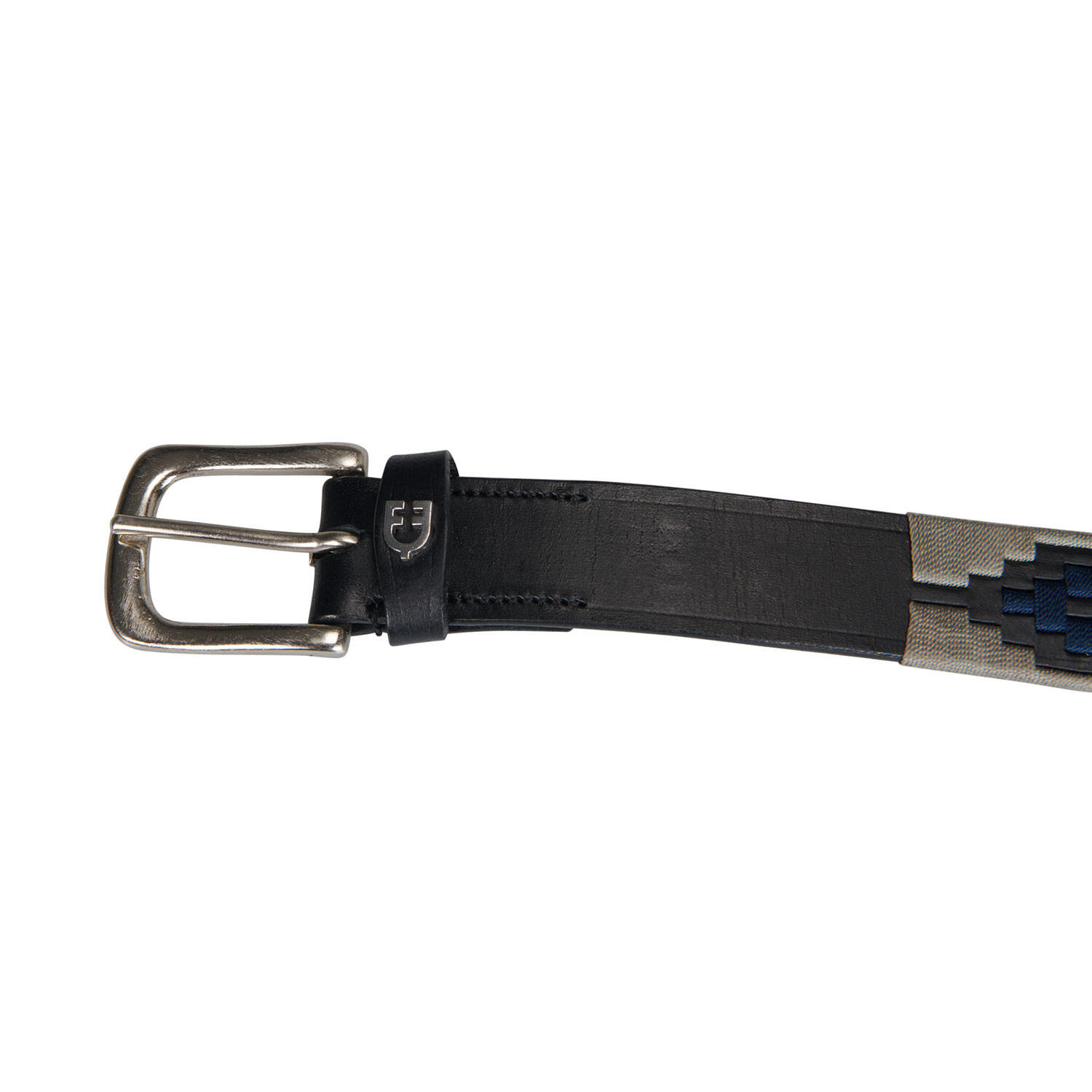 Ceinture d'équitation en cuir avec motif southwest 2/7