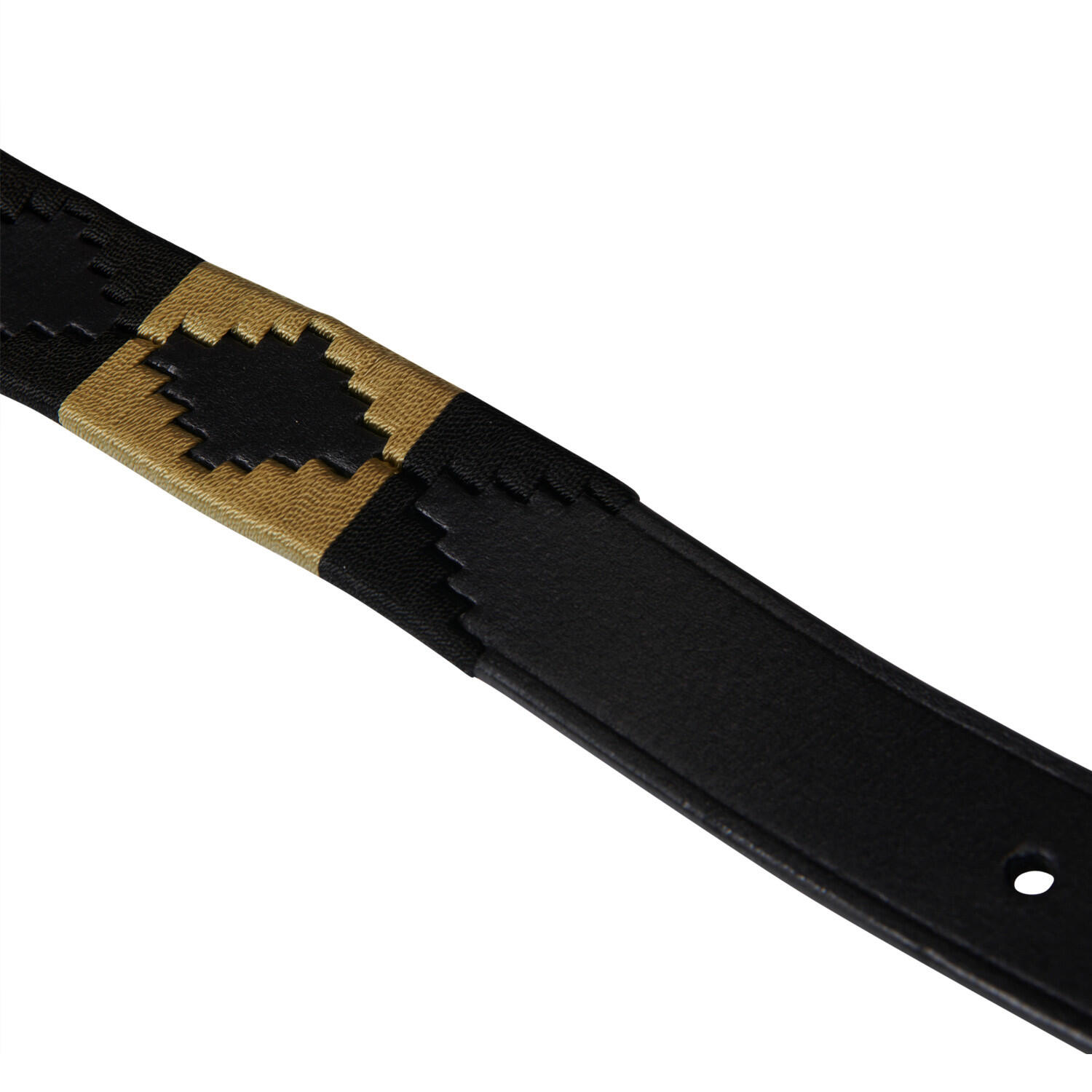 Ceinture d'équitation en cuir avec motif southwest 5/7