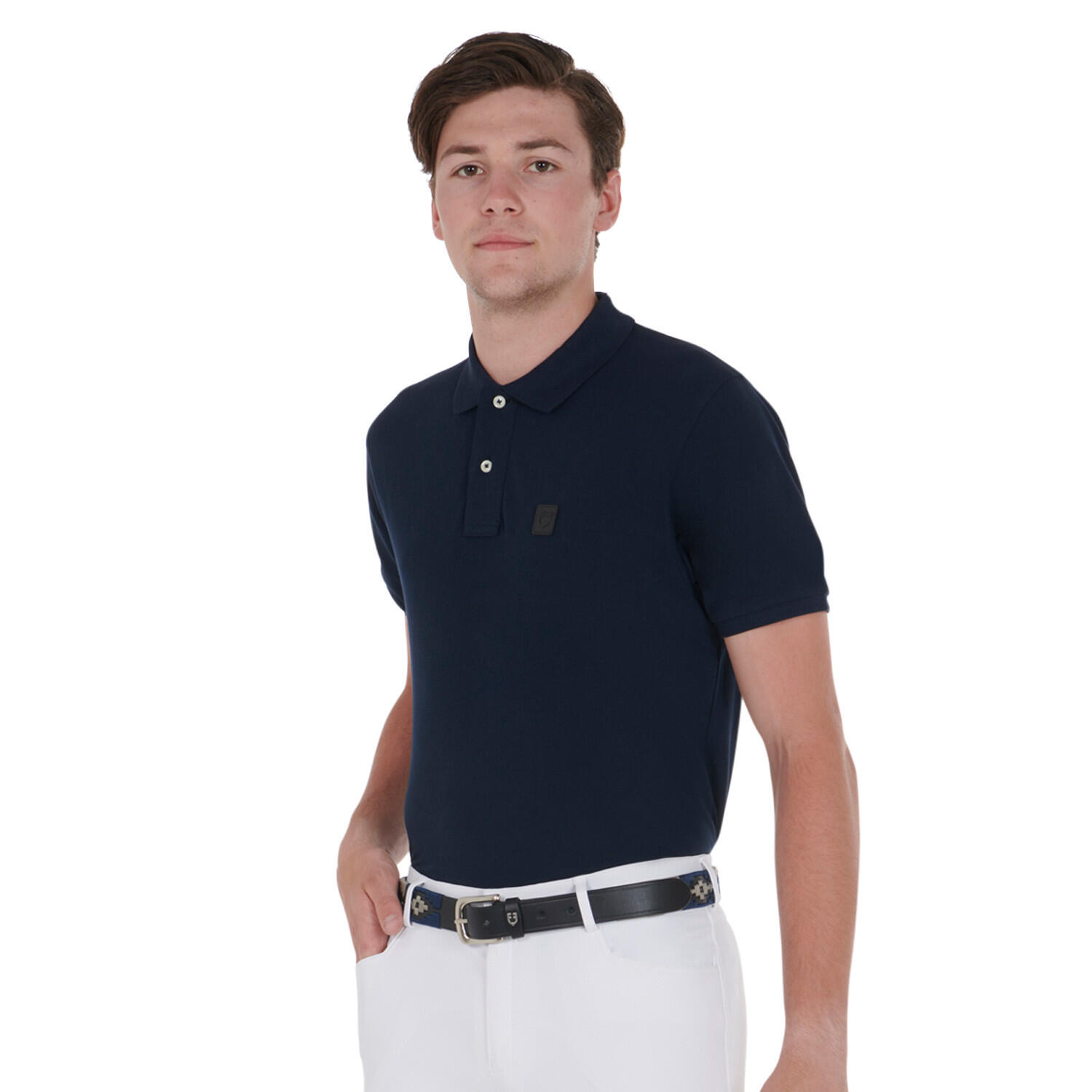 Ceinture d'équitation en cuir avec motif southwest 7/7