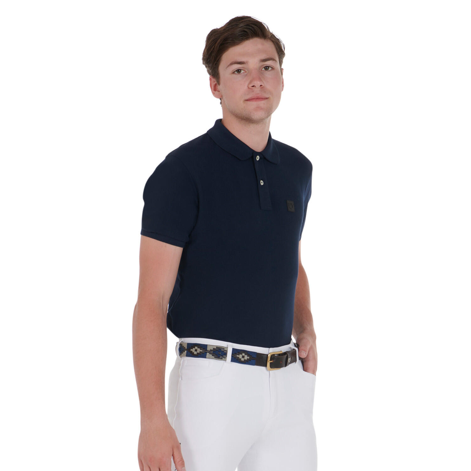 Ceinture d'équitation en cuir avec motif southwest 7/7