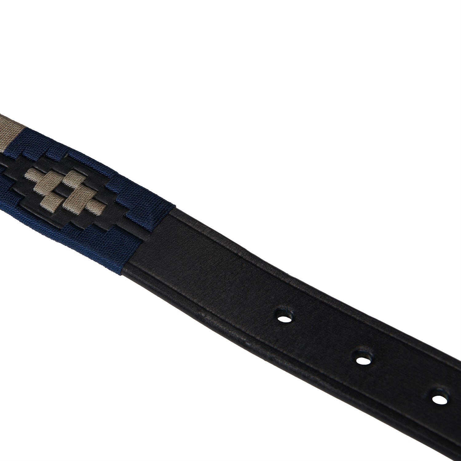 Ceinture d'équitation en cuir avec motif southwest 4/7