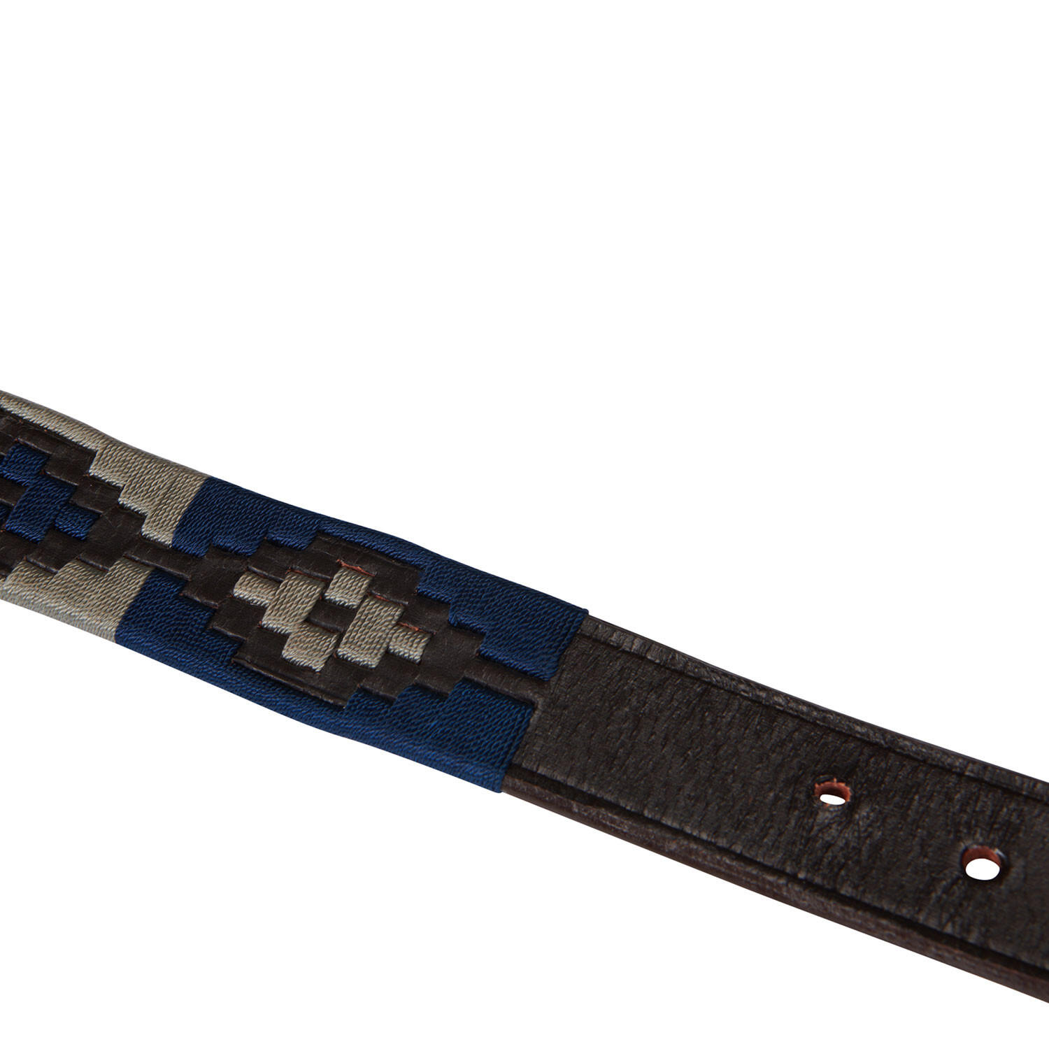 Ceinture d'équitation en cuir avec motif southwest 4/7