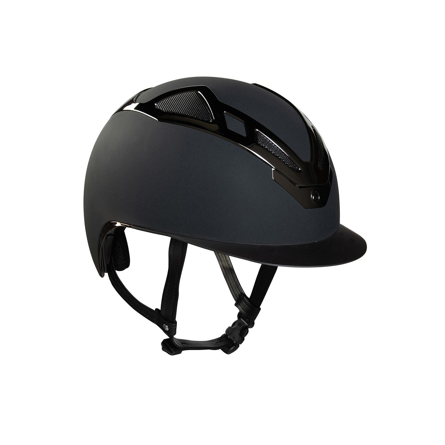 Capacete apex chrome preto fosco 1/1