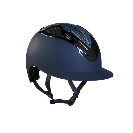 Casque apex wood femme bleu marine mat