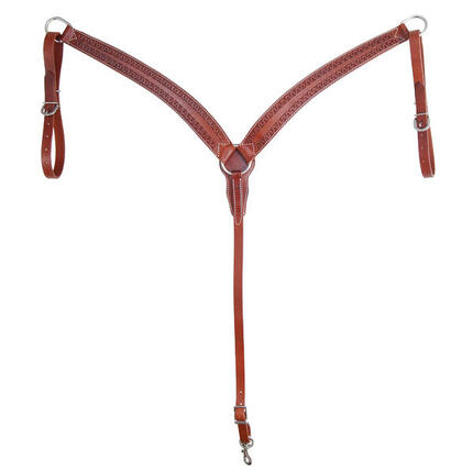 Westlicher brustpanzer mit schlangenmotiv.