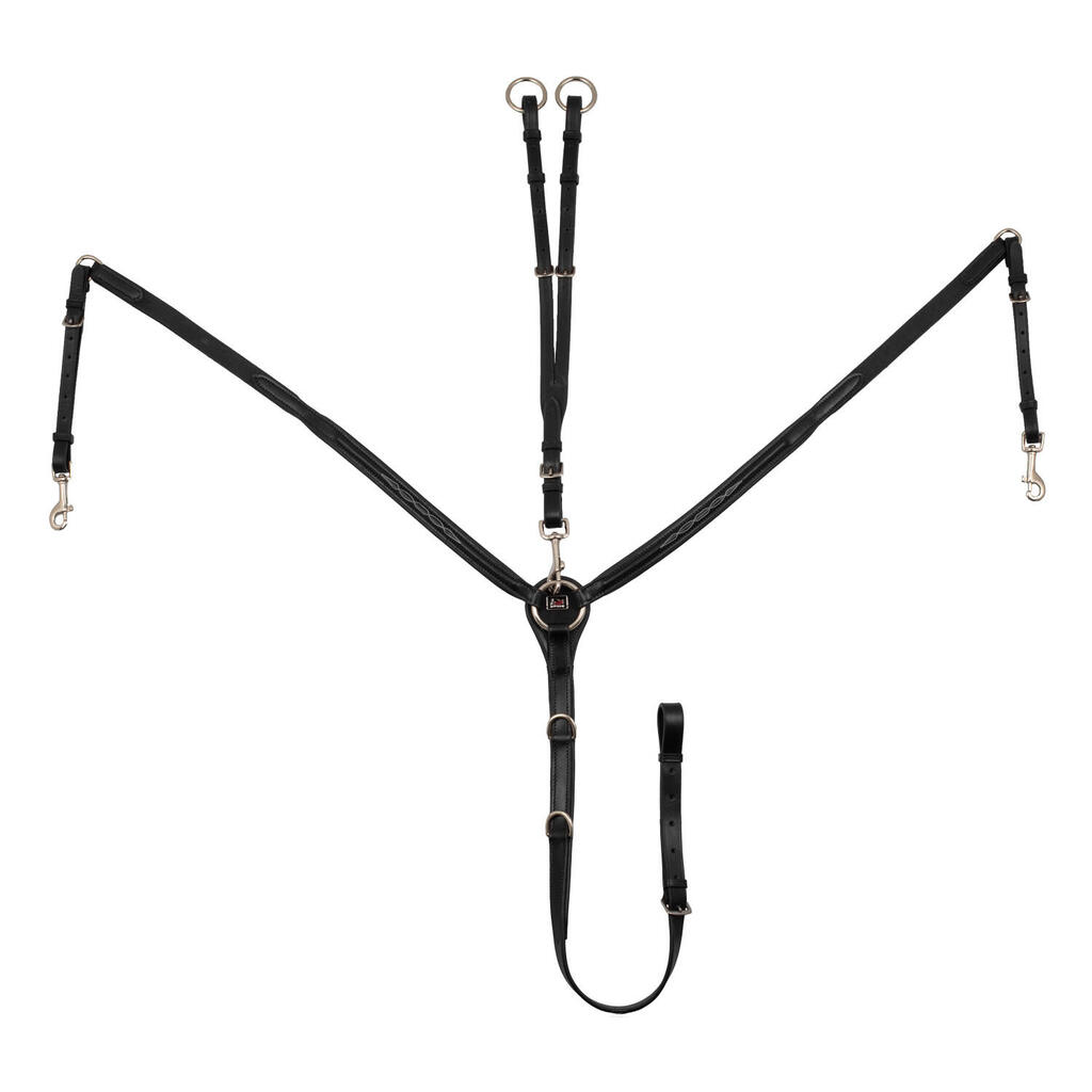 Contrast decorated breastplate