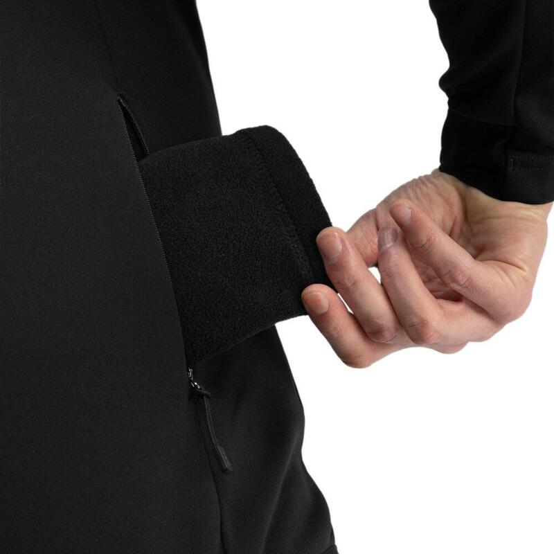 Jachetă de iarnă pentru softshell pentru bărbați Core Everest Negru