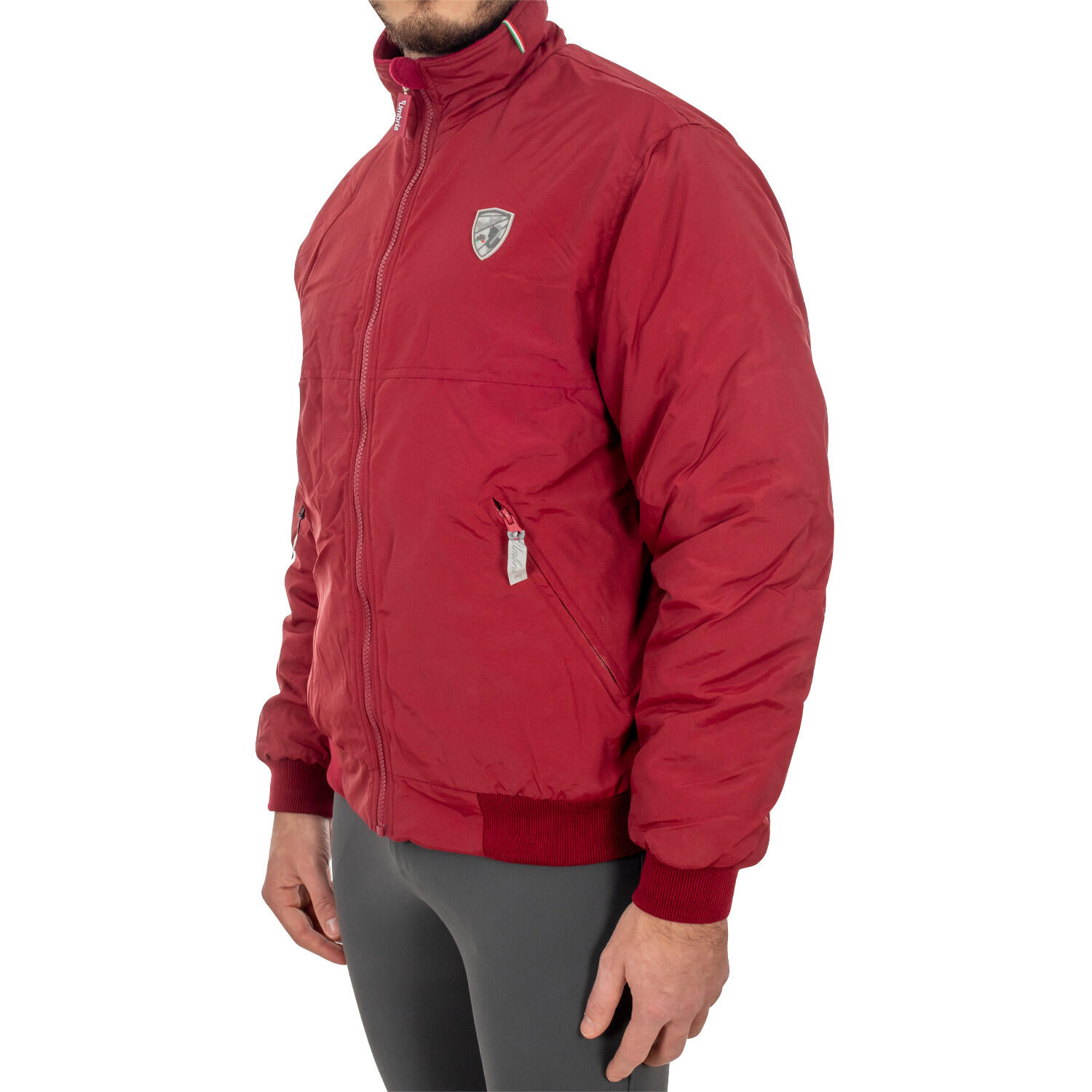 Chaqueta bomber de equitación en tejido técnico 2/5