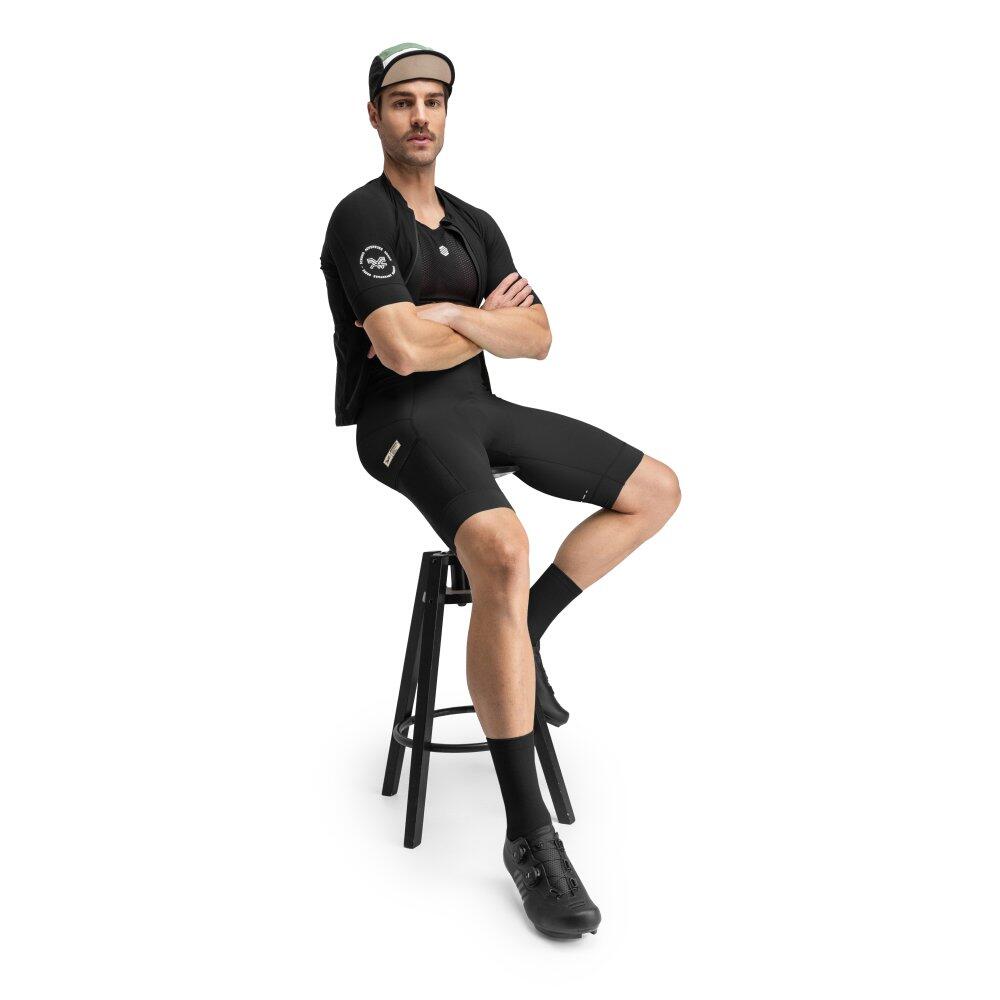 Cuissard Cyclisme Briko Vintage Italie - Homme XXL (2XL) - Noir - Occasion