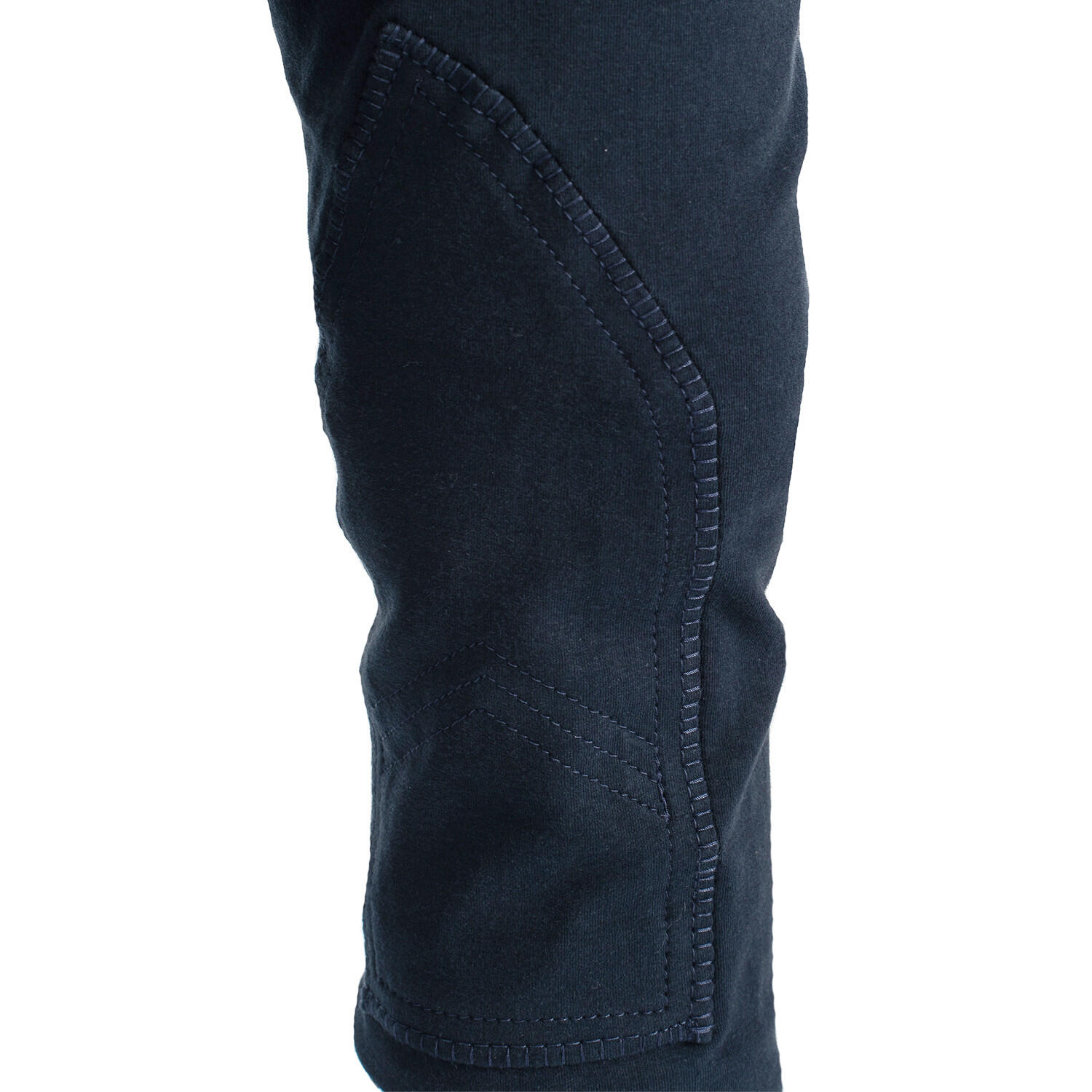 Pantaloni equitazione jodhpur bambini in tessuto tecnico 3/5