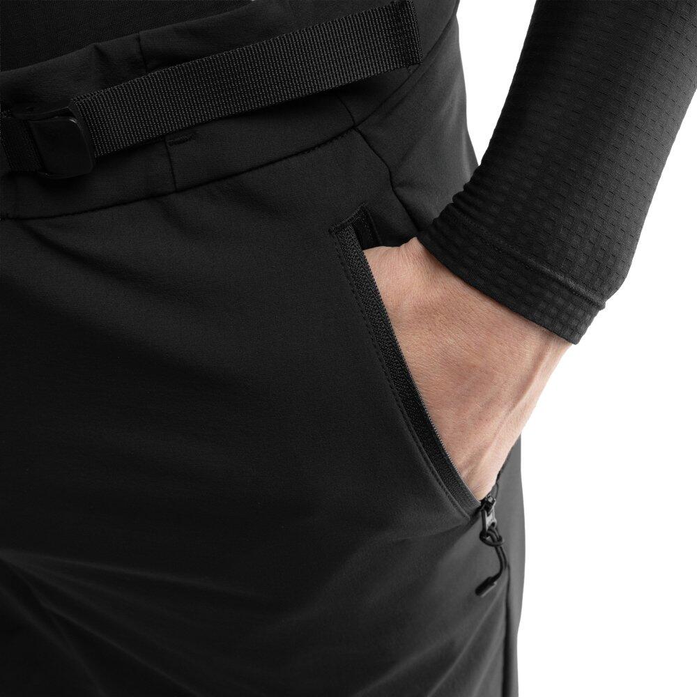 Herren Radsport lange gravel-fahrradhose Rift Schwarz 4/6